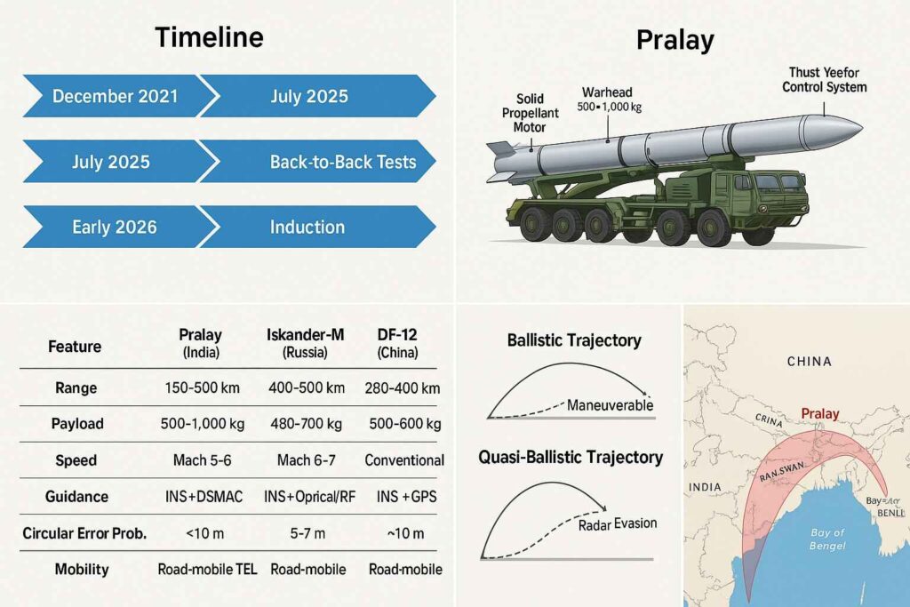 PRALAY MISSILE'S OVERVIEW